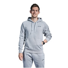 Yonex Hooded Sweat Hoodie with Hood (Cotton Mix) 2023 Grey Men